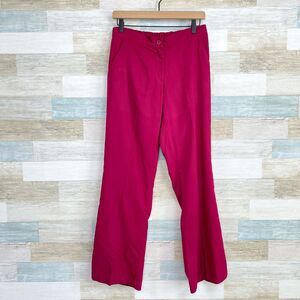 Greys Anatomy 3 Pocket Trouser Scrub Pants Red Nursing Medical 7233 Womens Small